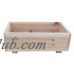 Timber Valley 10" x 16" Dual Purpose Cedar Garden Planter Box & Storage Box (Set of 2)   567284108